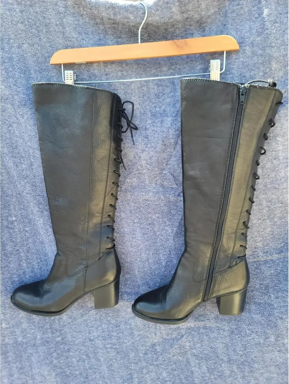 Söfft Wheaton Lace-Up Boot Leather Cottage Whimsigoth Sz 8